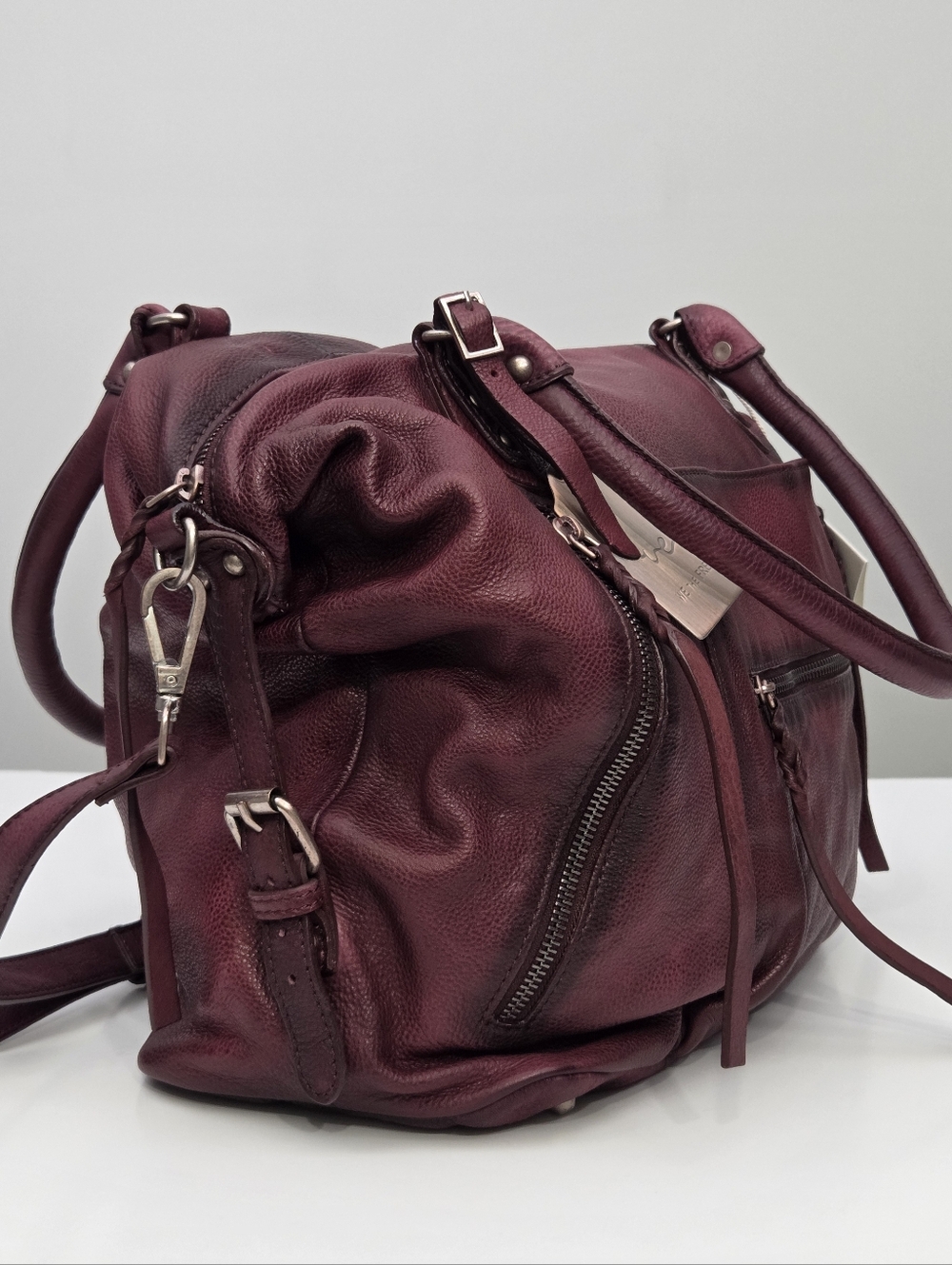 NWT FREE PEOPLE WE THE FREE EMERSON TOTE BAG - RED ROCK - Picture 5 of 11